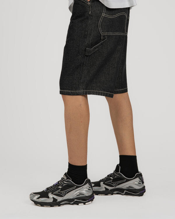 Dime Classic Denim Shorts | DIMESU2515BLK | AFEW STORE